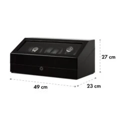 Uhrenbeweger Schaukasten Vitrine 13 Uhren Watch Winder 14 Uhrenbeweger Schaukasten Vitrine 13 Uhren Watch Winder -Küche Zu Hause 10000167 yy 0007 titel Klarstein Uhrenbeweger Schaukasten 13 Uhren