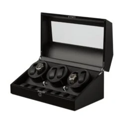 Uhrenbeweger Schaukasten Vitrine 13 Uhren Watch Winder 15 Uhrenbeweger Schaukasten Vitrine 13 Uhren Watch Winder -Küche Zu Hause 10000167 yy 0008 titel Klarstein Uhrenbeweger Schaukasten 13 Uhren