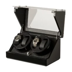 CA2PM Uhrenbeweger Für 4 Uhren Karbon-Optik -Küche Zu Hause 10004396 yy 0006 logo