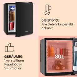 Happy Hour Minibar 5-15°C EEK G 25dB LED-Licht 14 Happy Hour Minibar 5-15°C EEK G 25dB LED-Licht -Küche Zu Hause 10005400 DE 0004 usp