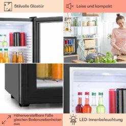 MKS-13 Minibar Mini-Kühlschrank 3 Temperaturen 30L 23 DB Glastür 11 MKS-13 Minibar Mini-Kühlschrank 3 Temperaturen 30L 23 DB Glastür -Küche Zu Hause 10005440 DE 0005 usp