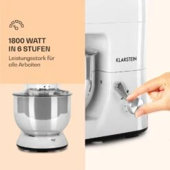 Lucia Küchenmaschine 3-in-1 2000 W / 2,7 PS 5 Ltr Edelstahl BPA-frei -Küche Zu Hause 10008236 de 0003 logo