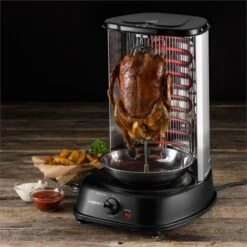 Kebap Master Vertikalgrill 1800W Schwarz Inkl. Spieß Set -Küche Zu Hause 10009354 yy 0003 ambient oneConcept Kebap Master Vertikalgrill Schwarz neu