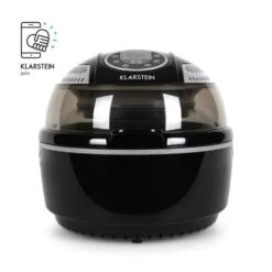 VitAir Heißluftfritteuse Schwarz 1400W Grillen Backen 9 Liter -Küche Zu Hause 10021766 yy 0009 logo Klarstein VitAir Heissluftfritteuse V1 Schwarz Grau