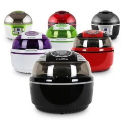 VitAir Heißluftfritteuse Schwarz 1400W Grillen Backen 9 Liter -Küche Zu Hause 10021766 yy 0011 variant