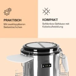 Mr. Barbot Bar-Kühlschrank 50 Liter 6-16 °C Bodenrollen Edelstahl 12 Mr. Barbot Bar-Kühlschrank 50 Liter 6-16 °C Bodenrollen Edelstahl -Küche Zu Hause 10026371 de 0005 logo