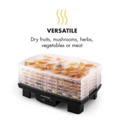 Bananarama Dörrautomat Schwarz 550W Trockner Dehydrator 6 Etagen -Küche Zu Hause 10027831 yy 0008 logo Klarstein Bananarama Doerrautomat schwarz reedit