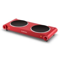 Captain Cook² Doppel-Kochplatte Infrarot 2400W Edelstahl Rot 12 Captain Cook² Doppel-Kochplatte Infrarot 2400W Edelstahl Rot -Küche Zu Hause 10027876 yy 0006 titel Klarstein Captain Cook Doppel Kochplatte