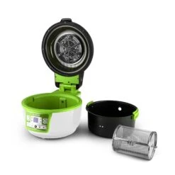 VitAir Turbo Heißluftfritteuse Grün-weiß 1400W Grillen Backen 9l -Küche Zu Hause 10028288 yy 0008 titel zubehoer 07 Klarstein VitAir Heissluftfritteuse gruen weiss
