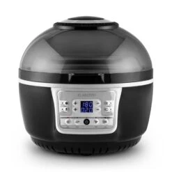 VitAir Turbo Heißluftfritteuse Grau-schwarz 1400W Grillen Backen 9l -Küche Zu Hause 10028290 yy 0005 titel Klarstein VitAir Heissluftfritteuse