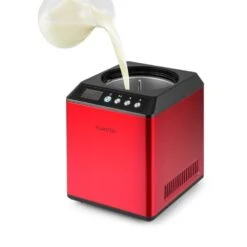 Vanilla Sky Eiscreme-Maschine Kompressor 2l 180W Edelstahl Rot -Küche Zu Hause 10028874 yy 0008 ambient Klarstein Vanilla Sky Eismaschine