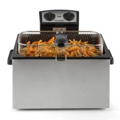QuickPro XXL 3000 Fritteuse 5l 1,5kg 3000W Timer Edelstahl -Küche Zu Hause 10029073 yy 0004 ambient Klarstein QuickPro XXL 3000 Fritteuse