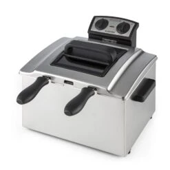 QuickPro XXL 3000 Fritteuse 5l 1,5kg 3000W Timer Edelstahl -Küche Zu Hause 10029073 yy 0008 titel Klarstein QuickPro XXL 3000 Fritteuse