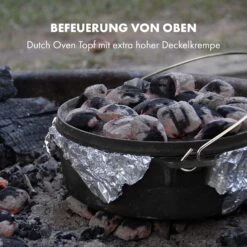 Hotrod 85 Dutch Oven BBQ-Topf 9 Qt / 8,5 Liter Gusseisen Schwarz 12 Hotrod 85 Dutch Oven BBQ-Topf 9 Qt / 8,5 Liter Gusseisen Schwarz -Küche Zu Hause 10029167 de 0005 logo