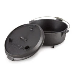 Hotrod 145 Dutch Oven BBQ-Topf 12 Qt / 11,4 Liter Gusseisen Schwarz -Küche Zu Hause 10029168 yy 0005 logo