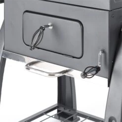Bigfoot Holzkohlegrill Smoker BBQ-Grill 55 X 40 Cm Stahl Schwarz 13 Bigfoot Holzkohlegrill Smoker BBQ-Grill 55 X 40 Cm Stahl Schwarz -Küche Zu Hause 10029763 yy 0006 detail Klarstein Bigfoot BBQ Grill Smoker