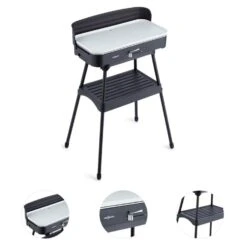 Porterhouse Elektrogrill Tischgrill 2200 W Keramikbeschichtung -Küche Zu Hause 10030028 yy 0003 detail oneConcept Porterhouse Elektrogrill 2200W Keramik