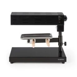 Appenzell 2G Traditioneller Raclette Grill 600 W Standgerät Schwarz -Küche Zu Hause 10030306 yy 0004 titel side Klarstein Appenzell 2G Raclette reedit