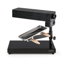 Appenzell 2G Traditioneller Raclette Grill 600 W Standgerät Schwarz -Küche Zu Hause 10030306 yy 0006 front Klarstein Appenzell 2G Raclette reedit