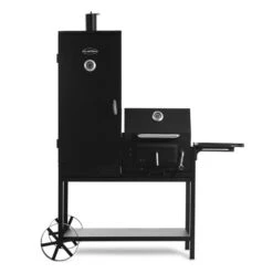 Fleischbrocken Holzkohlegrill Smoker Räucherofen BBQ-Grill Schwarz -Küche Zu Hause 10030554 yy 0004 detail Professional charcoal grill and smoker