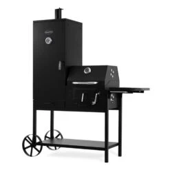 Fleischbrocken Holzkohlegrill Smoker Räucherofen BBQ-Grill Schwarz -Küche Zu Hause 10030554 yy 0006 titel Professional charcoal grill and smoker