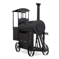 Dampflok Smoker Grill 3 Mm Stahl Schwarz -Küche Zu Hause 10030555 yy 0004 titel Train Grill