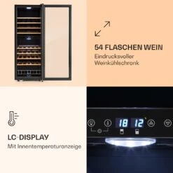 Vinamour 54 Duo Weinkühlschrank 2 Zonen 148 Ltr 54 Fl Touch-Display 11 Vinamour 54 Duo Weinkühlschrank 2 Zonen 148 Ltr 54 Fl Touch-Display -Küche Zu Hause 10030714 de 0004 logo