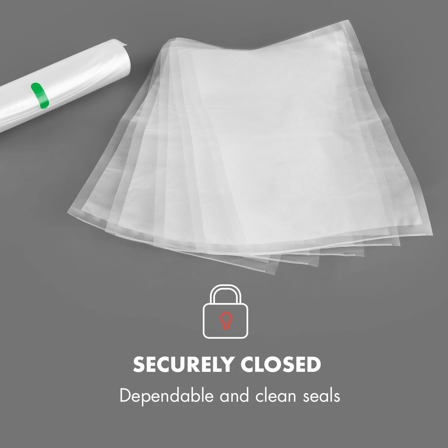 FoodLocker Slim Vakuumierer 130W Doppelte Schweißnaht 6 FoodLocker Slim Vakuumierer 130W Doppelte Schweißnaht – Bild 6