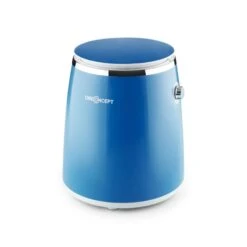 Ecowash-Pico Mini-Waschmaschine Schleuderfunktion 3,5 Kg 380W Blau 12 Ecowash-Pico Mini-Waschmaschine Schleuderfunktion 3,5 Kg 380W Blau -Küche Zu Hause 10030791 yy 0008 front oneConcept Ecowash Pico Mini Waschmaschine blau