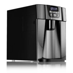 Ice Volcano 2G Eismaschine LED 12kg Je 24h 2l 6-12min Schwarz