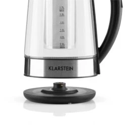Ostfriese Wasserkocher 2-in-1 Teekocher 1,7L 2200W LED Edelstahl Glas -Küche Zu Hause 10031479 yy 0003 detail Klarstein Ostfriese Wasserkocher Edelstahl Glas