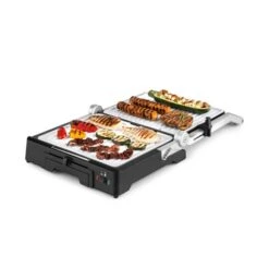 Burgermeister 3-in-1 Kontaktgrill Tischgrill Paninimaker 2000W -Küche Zu Hause 10031664 yy 0004 detail Klarstein Burgermeister 3in1 Kontaktgrill