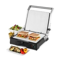 Burgermeister 3-in-1 Kontaktgrill Tischgrill Paninimaker 2000W -Küche Zu Hause 10031664 yy 0006 titel Klarstein Burgermeister 3in1 Kontaktgrill