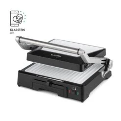 Burgermeister 3-in-1 Kontaktgrill Tischgrill Paninimaker 2000W -Küche Zu Hause 10031664 yy 0007 logo Klarstein Burgermeister 3in1 Kontaktgrill