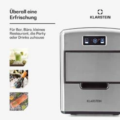Metropolitan Eiswürfelmaschine 12kg/24h Digitales Display -Küche Zu Hause 10031881 de 0003 usp