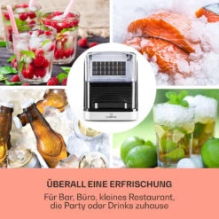 Kristall Eiswürfelmaschine Kristalleis 2 Größen 2,5l Wassertank 9 Kristall Eiswürfelmaschine Kristalleis 2 Größen 2,5l Wassertank -Küche Zu Hause 10031891 de 0003 usp