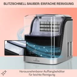 Kristall Eiswürfelmaschine Kristalleis 2 Größen 2,5l Wassertank 11 Kristall Eiswürfelmaschine Kristalleis 2 Größen 2,5l Wassertank -Küche Zu Hause 10031891 de 0005 usp