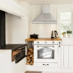 Montblanc 60 Dunstabzugshaube 610m³/h 165W 2x1,5W LED Reling -Küche Zu Hause 10031994 yy 0003 ambient Klarstein Montblanc 60 Dunstabzugshaube silbergrau