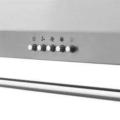 Montblanc 60 Dunstabzugshaube 610m³/h 165W 2x1,5W LED Reling -Küche Zu Hause 10031994 yy 0006 detail Klarstein Montblanc 60 Dunstabzugshaube silbergrau