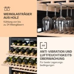 Vinovilla Grande 165 Built-in Duo Weinkühlschrank 425l 165Fl. Glastür 13 Vinovilla Grande 165 Built-in Duo Weinkühlschrank 425l 165Fl. Glastür -Küche Zu Hause 10032034 de 0006 logo