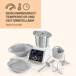 GrandPrix Küchenmaschine 500W / 1000W 2,5l Edelstahl-Rührschüssel -Küche Zu Hause 10032089 de 0006 logo