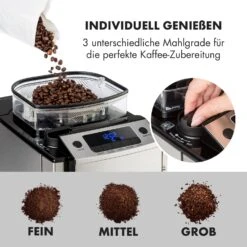 Aromatica X Kaffeemaschine Mahlwerk Glaskanne Aroma+ Edelstahl -Küche Zu Hause 10032102 de 0003 logo