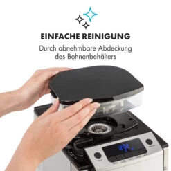 Aromatica X Kaffeemaschine Mahlwerk Glaskanne Aroma+ Edelstahl -Küche Zu Hause 10032102 de 0005 logo