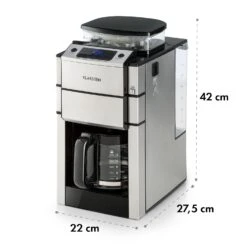 Aromatica X Kaffeemaschine Mahlwerk Glaskanne Aroma+ Edelstahl -Küche Zu Hause 10032102 yy 0010 logo