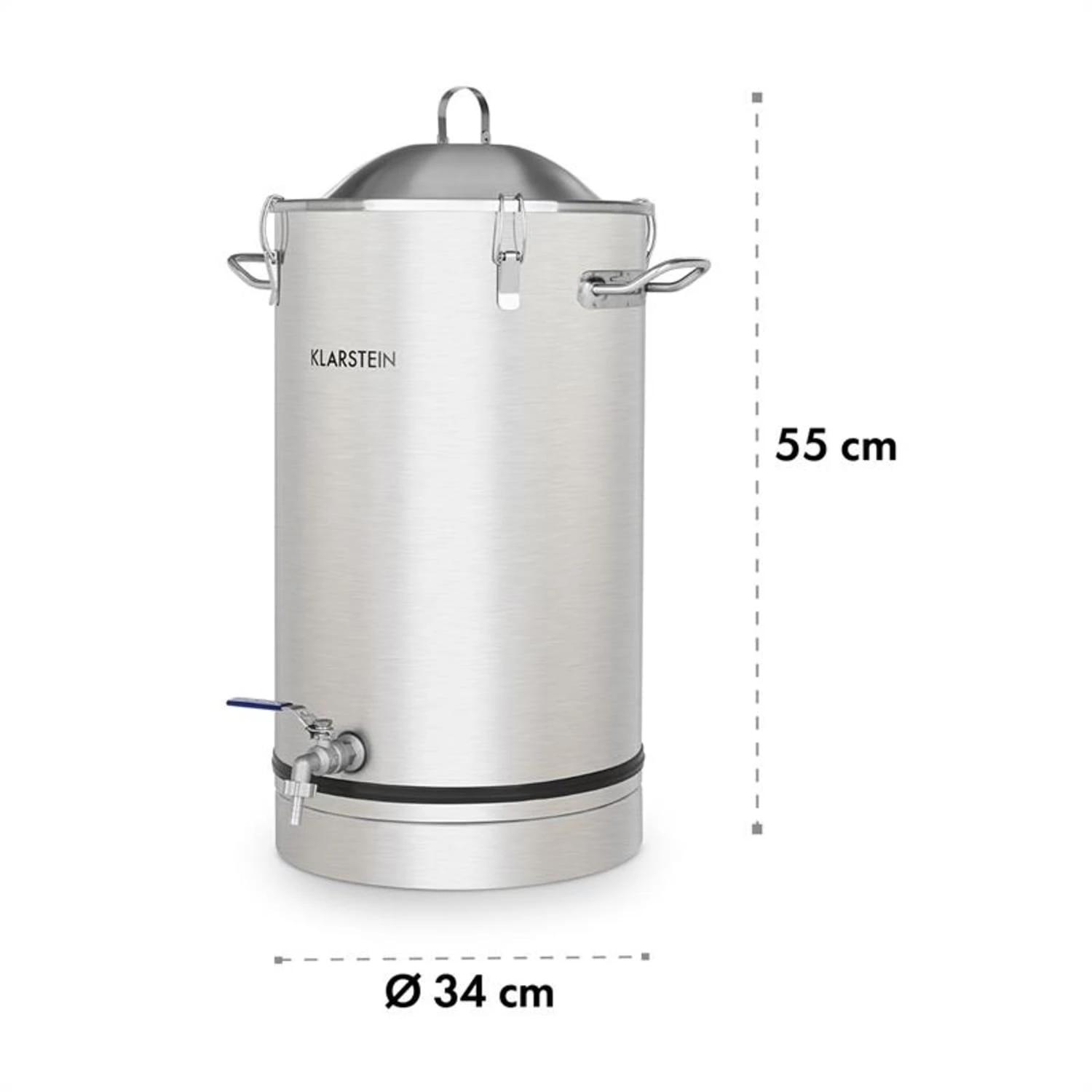 Maischfest Fermenter 25 Fermentierkessel 25 Ltr Gärröhrchen Edelstahl 6 Maischfest Fermenter 25 Fermentierkessel 25 Ltr Gärröhrchen Edelstahl – Bild 6