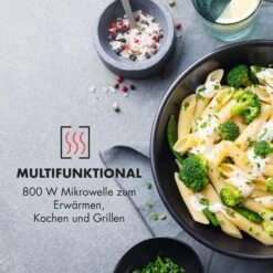 Fine Dinesty 2-in-1-Mikrowelle: 23l 800W / Grill: 1000W Blau 11 Fine Dinesty 2-in-1-Mikrowelle: 23l 800W / Grill: 1000W Blau -Küche Zu Hause 10032201 de 0004 logo