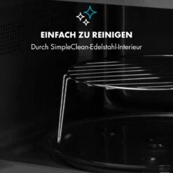 Fine Dinesty 2-in-1-Mikrowelle: 23l 800W / Grill: 1000W Blau 14 Fine Dinesty 2-in-1-Mikrowelle: 23l 800W / Grill: 1000W Blau -Küche Zu Hause 10032201 de 0007 logo