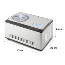 Dolce Bacio Eiscremebereiter Kompressor 2l LCD-Display Touch Edelstahl 19 Dolce Bacio Eiscremebereiter Kompressor 2l LCD-Display Touch Edelstahl -Küche Zu Hause 10032322 yy 0010 logo Klarstein Dolce Bacio Eiscremebereiter Edelstahl