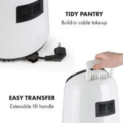 AirVital Heißluftfritteuse 1300W 2,5l CeraPlus-Antihaft Touch Weiß 17 AirVital Heißluftfritteuse 1300W 2,5l CeraPlus-Antihaft Touch Weiß -Küche Zu Hause 10032331 yy 0009 logo Klarstein AirVital Heissluftfritteuse 1300W weiss