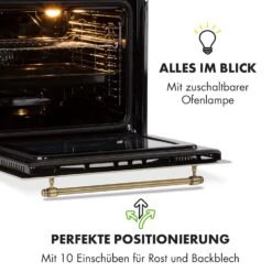 Victoria Einbaubackofen Retro-Design 9 Funktionen 50-250°C Elfenbein 16 Victoria Einbaubackofen Retro-Design 9 Funktionen 50-250°C Elfenbein -Küche Zu Hause 10032485 de 0007 logo